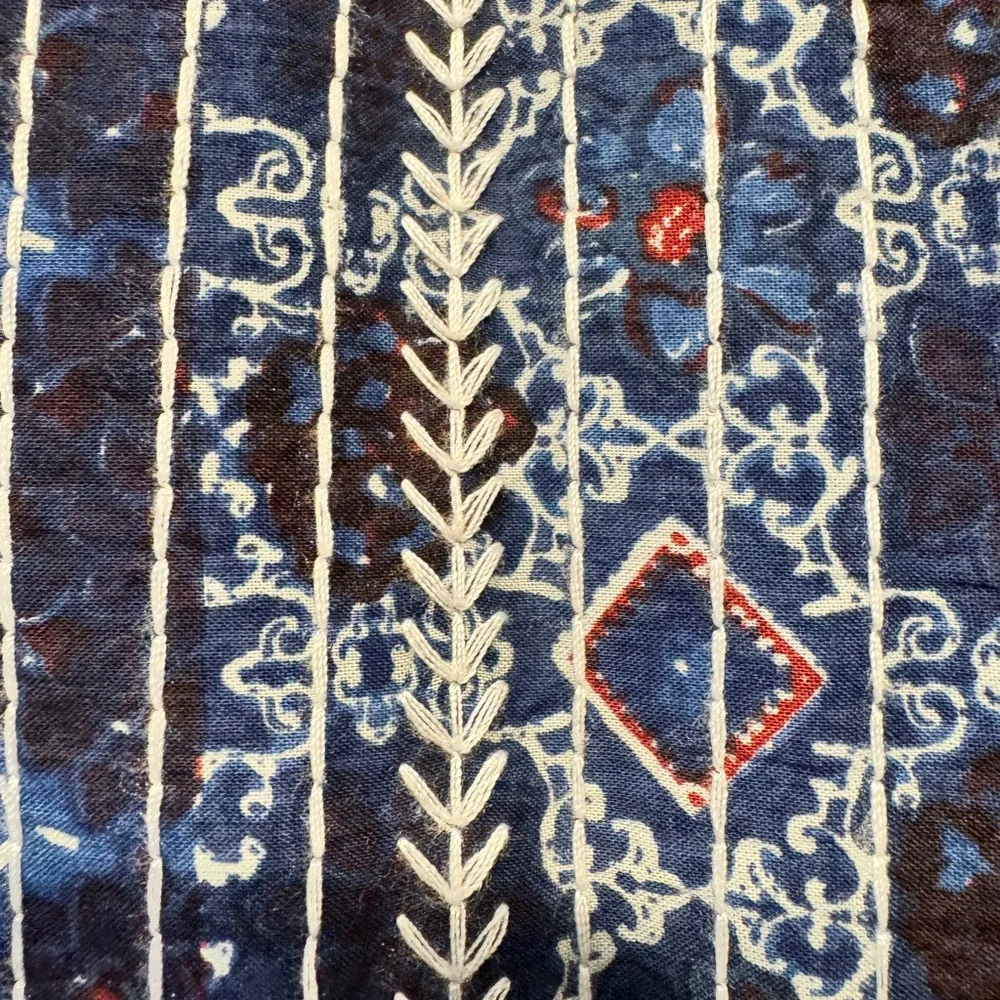 Lucky Brand Embroidered kimono Style Jacket - Picture 9 of 9